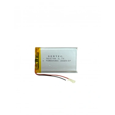 503759 3.7V 1200 MAh Li-Polymer Pil (Devreli/1.5A)