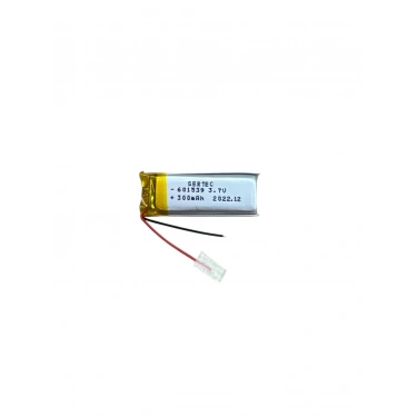 601539 3.7V 300 MAh Li-Polymer Pil (Devreli/1.5A)