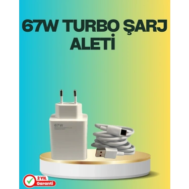 67 Watt Type C Turbo Şarj Seti