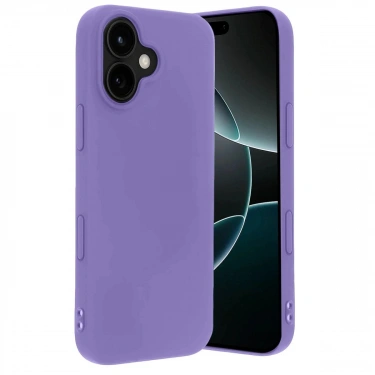 Apple İphone 17 First Silikon - Lila