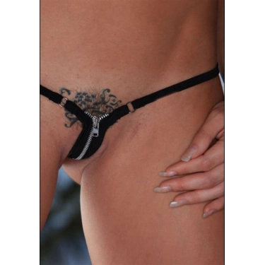 B100934 Fermuarlı Tanga