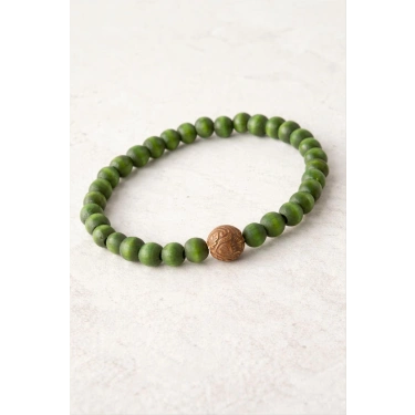 Bambu Ahşap Bileklik 8 mm