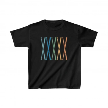 Baskılı T-Shirt - Siyah -