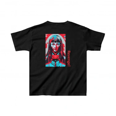 Baskılı T-Shirt - Siyah -