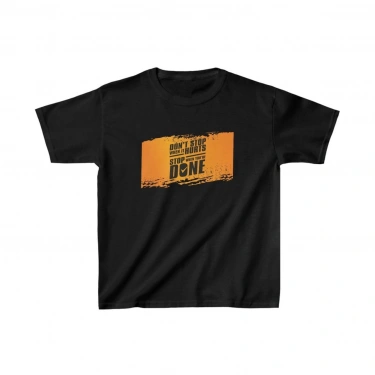 Baskılı T-Shirt - Siyah -