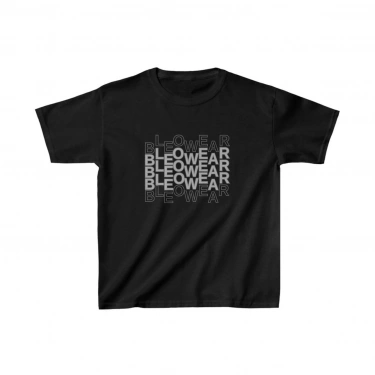 Baskılı T-Shirt - Siyah -