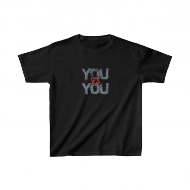 Baskılı T-Shirt - Siyah -