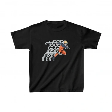 Baskılı T-Shirt - Siyah -