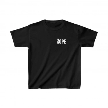 Baskılı T-Shirt - Siyah -