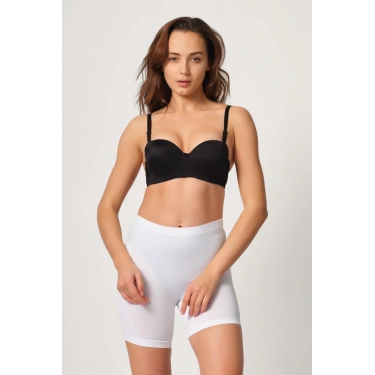 Beyaz  3003 Soft Paçalı Boxer