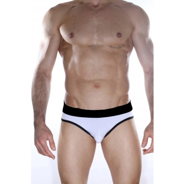 Beyaz Jockstrap
