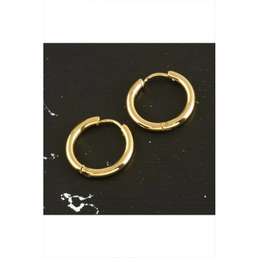 Çelik Halka Küpe 1,5 cm
