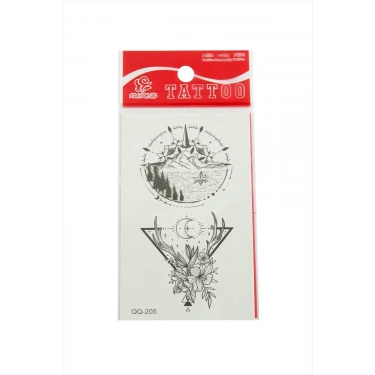 Çiçek Tattoo Dövme Sticker