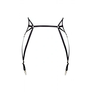 Çok Seksi Lastik Jartiyer Harness - 153