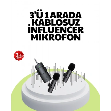 Çok Yönlü Mikrofon - Net Ses, Uzun Pil