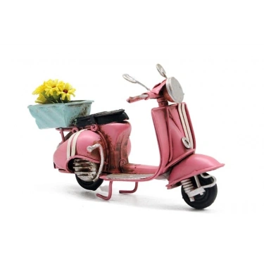 Dekoratif Metal Scooter