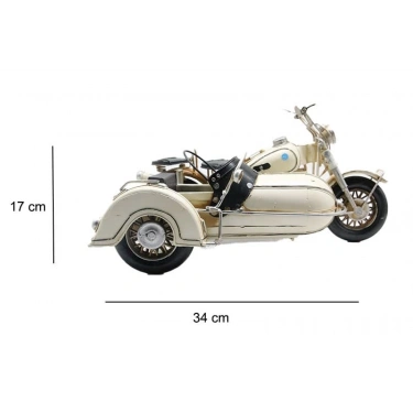 Dekoratif Metal Sepetli Motor