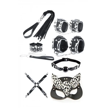 Desenli Fantezi Set