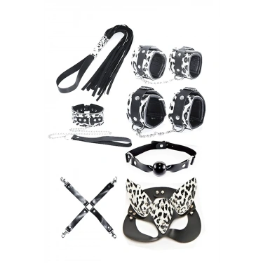 Desenli Fantezi Set