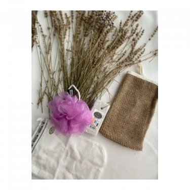 Doğal 4Lü Banyo Hamam Seti