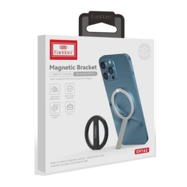 Earldom EH162 Magsafe Ring Holder - Siyah