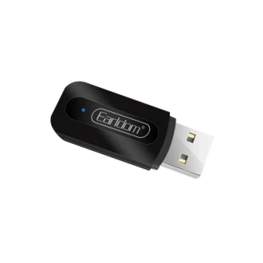 Earldom M22 Bluetooth 5.0 Usb Aux Dönüştürücü - Siyah