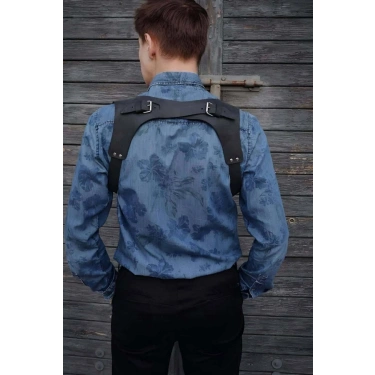Erkek Deri Seksi Harness - m134