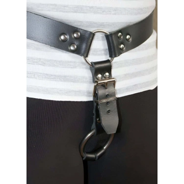 Erkek  Özel Bölge Deri Harness - m25