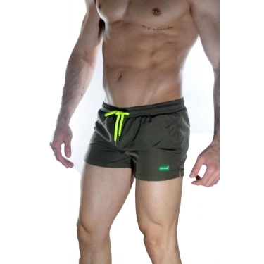Erkek Yeşil Mini Mayo Short