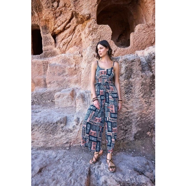 Etnik Desenli Tulum