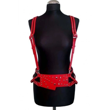 Fantazi Deri Omuzdan Askılı Harness - 918