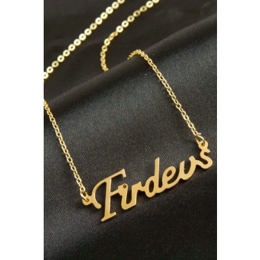 Firdevs isimli kolye (Kişiye Özel)