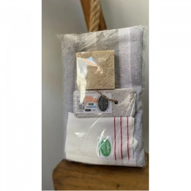 Gelin Damat Hamam Banyo 4Lü Set