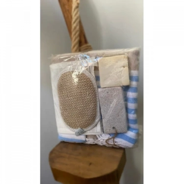 Gelin Damat Hamam Banyo 5Li Set