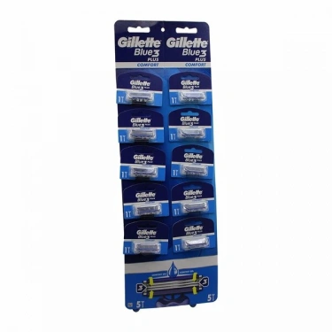 GİLLETTE BLUE3 JİLET KARTELALI 10 PARÇA (4887)