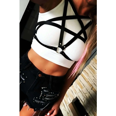 Göğüs Pentagram Harness - 167