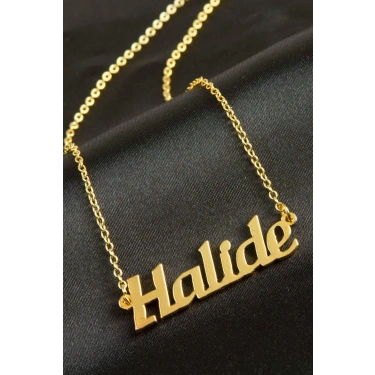 Halide İsimli Kolye (Kişiye Özel)