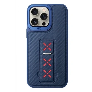 HDD Apple iPhone 14 Pro HBC-248 Lima Standlı Kapak - Lacivert