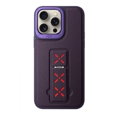 HDD Apple iPhone 14 Pro Max HBC-248 Lima Standlı Kapak - Derin Mor