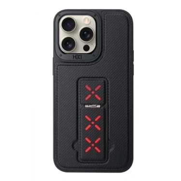 HDD Apple iPhone 14 Pro Max HBC-248 Lima Standlı Kapak - Siyah