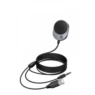Hoco. E150 Tak Çalıştır AUX Bluetooth Ses Dönüştürücü - Gri