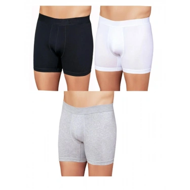 Huma One Erkek  Lycralı Düz Boxer 2170