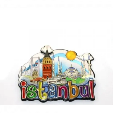 İstanbul Temalı Buzdolapı Süsü Magnet