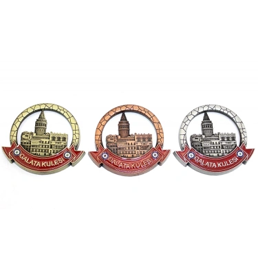 İstanbul Temalı Metal Magnet