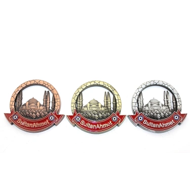 İstanbul Temalı Metal Magnet