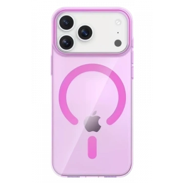 Joko Apple iPhone 17 Pro Max/18 Pro Max PC Blank Magsafe Kapak - Pembe