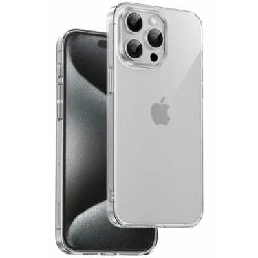 Keephone Apple iPhone 15 Pro Max X-Crystal Slim Kılıf - Şeffaf
