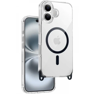 Keephone Apple iPhone 16 Plus MagRock Magsafe Kılıf - Siyah