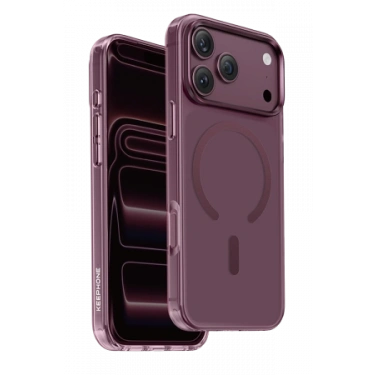 Keephone Apple iPhone 18 Pro Max/17 Pro Max Mococo Magsafe Kapak - Bordo