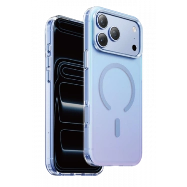 Keephone Apple iPhone 18 Pro Max/17 Pro Max Rainbow Magsafe Kapak - Açık Mavi